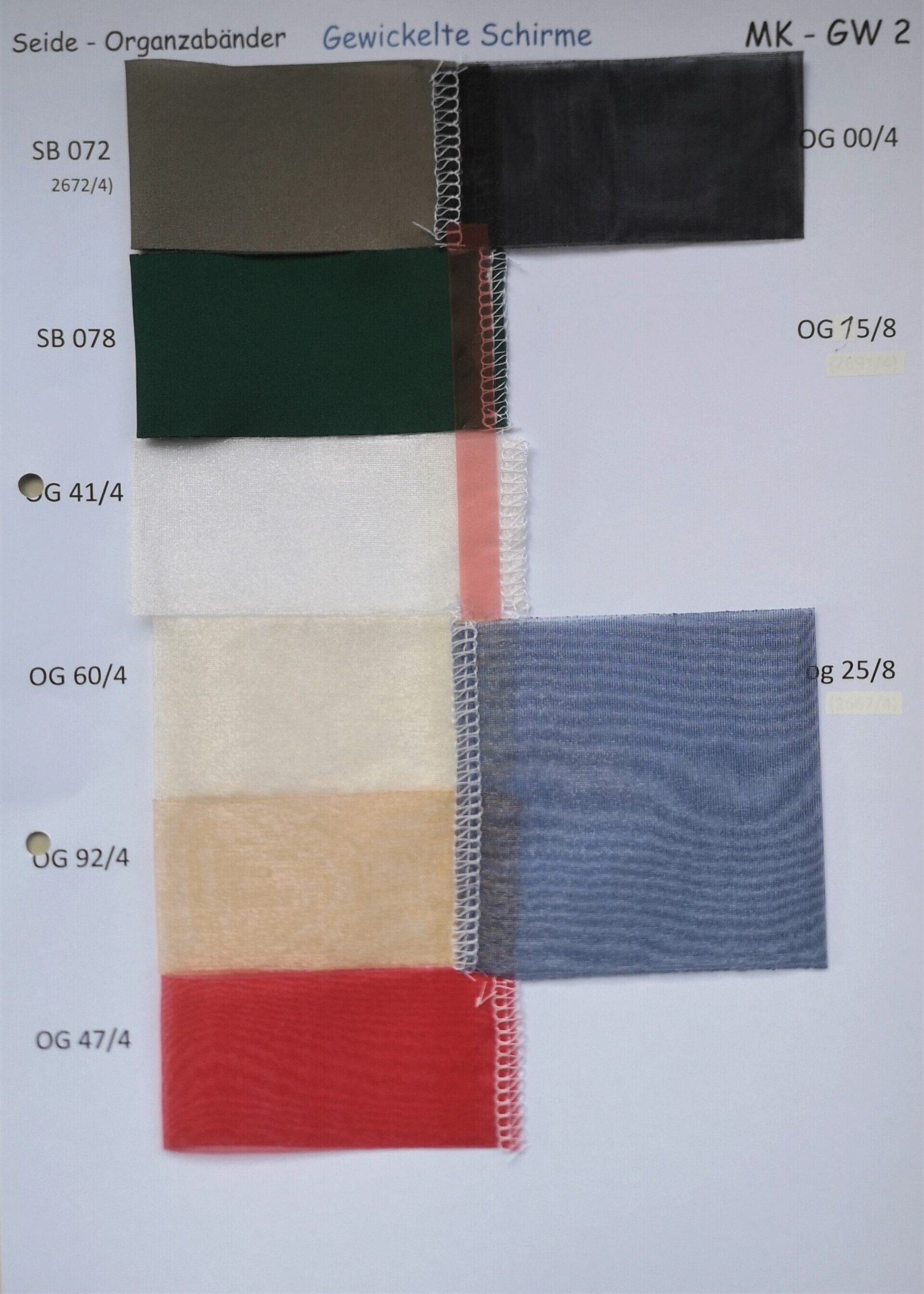 Lampenschirmstoffe & Materialien