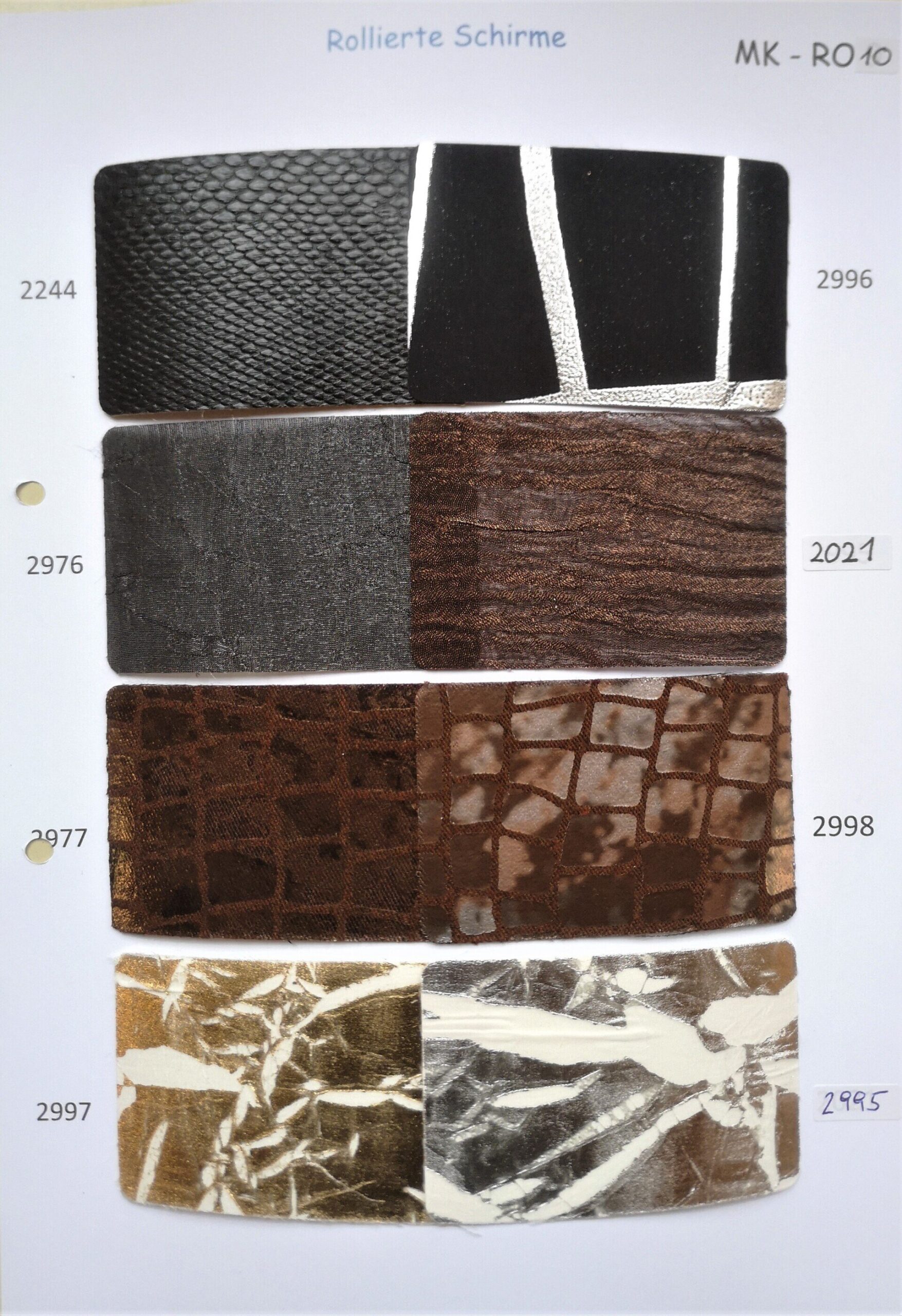 Lampenschirmstoffe & Materialien